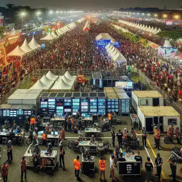 Eventos Masivos di Indonesia Akan Dilengkapi dengan Pusat SOC Sementara